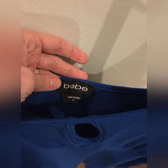 Blue Bebe Dress with Logo Strap - Picture 5 of 5